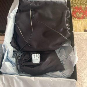 Prada Cleo Crystal Shoulder Bag In Silver